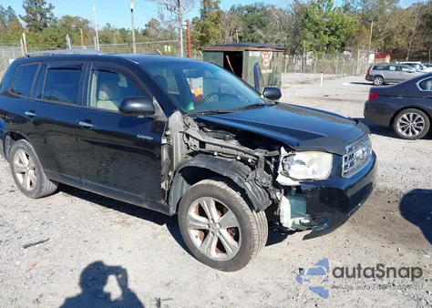 2008 Toyota Highlander Limited из США, поврежденный, VIN JTEDS42A382003138